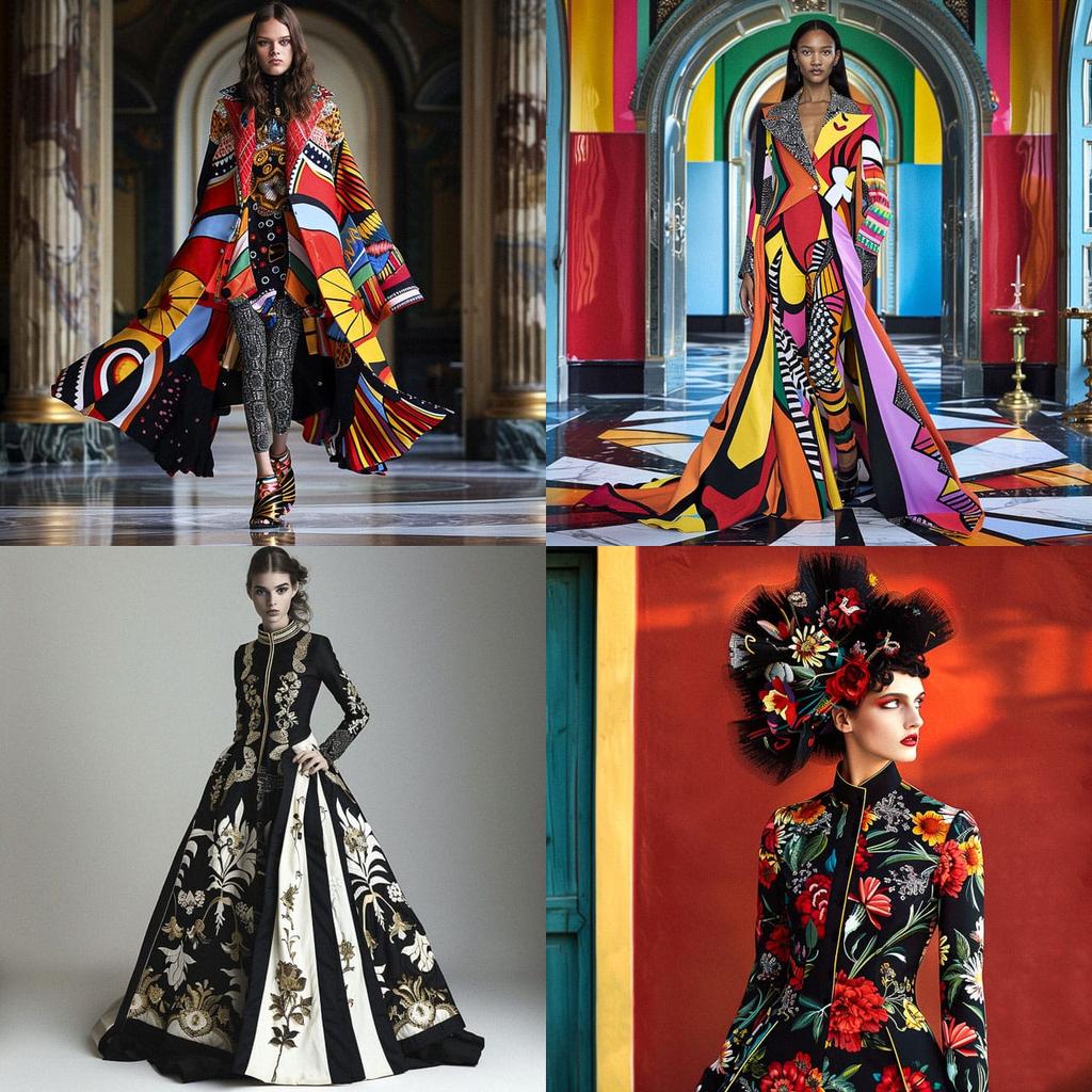 Fausto Puglisi style, Midjourney V6, render 1 of 4