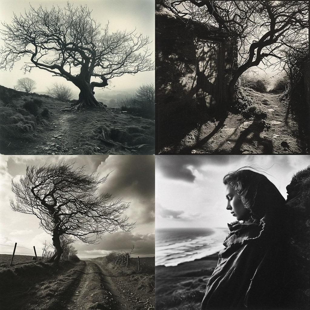 Fay Godwin style, Midjourney V6, render 1 of 4