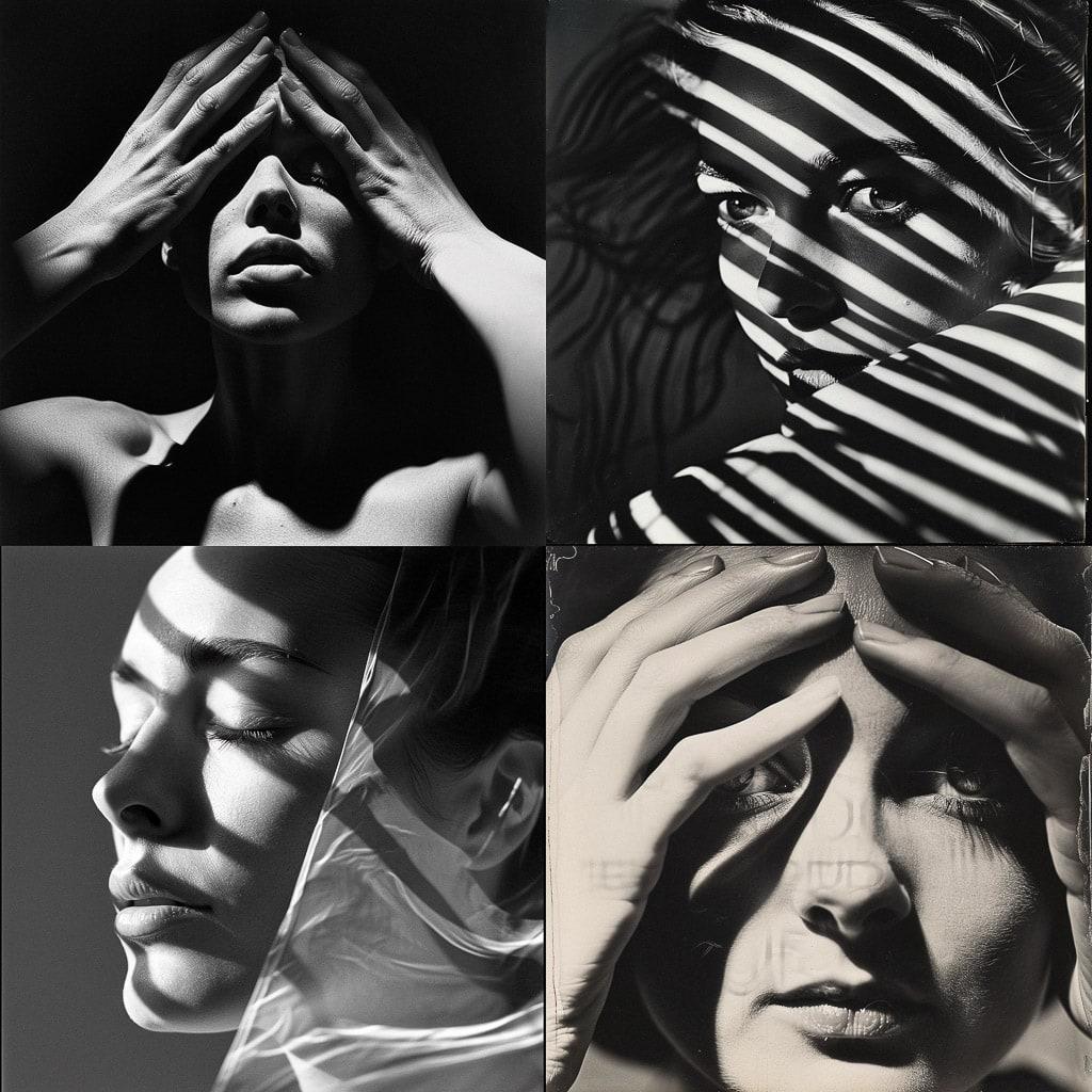 Fernand Fonssagrives style, Midjourney V6, render 1 of 4