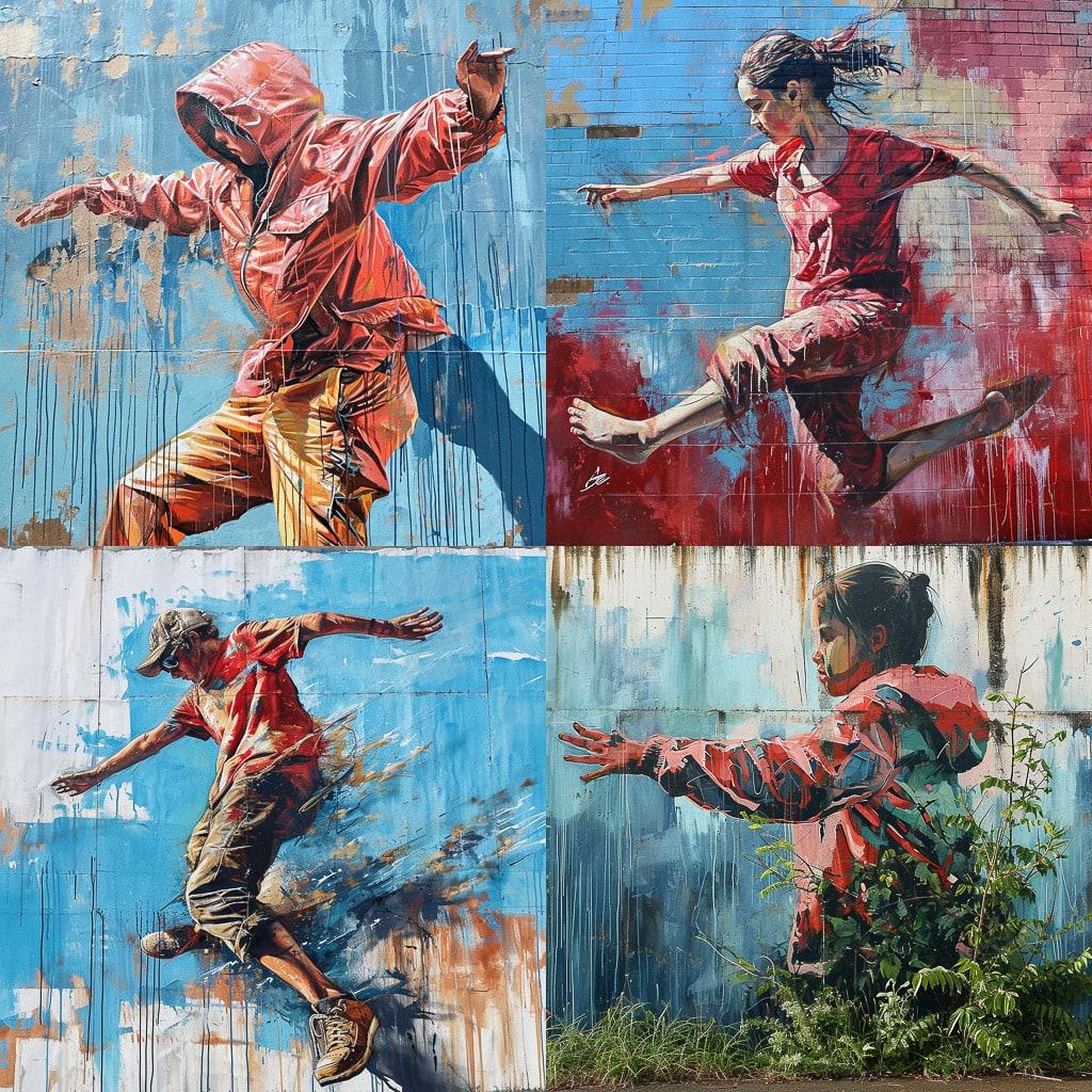 Fintan Magee style, Midjourney V6, render 1 of 4