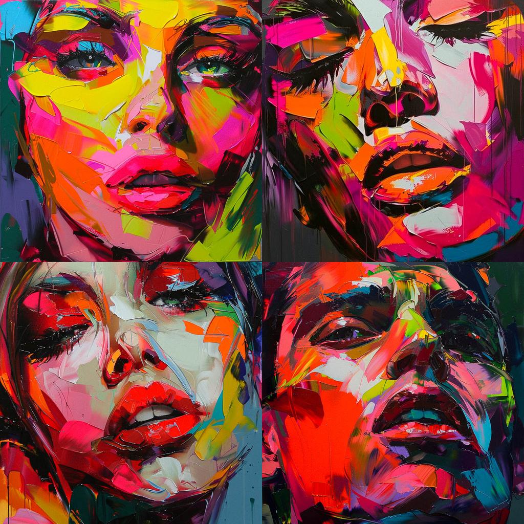 Francoise Nielly style, Midjourney V6, render 1 of 4