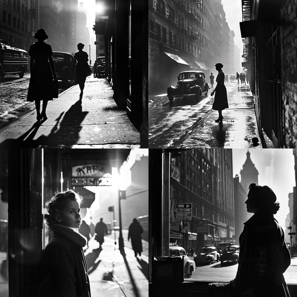 Fred Stein style, Midjourney V6, render 1 of 4