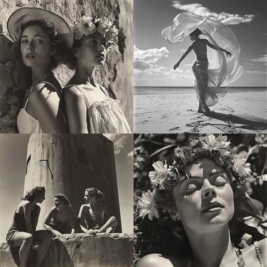 Fritz Henle style, Midjourney V6, render 1 of 4