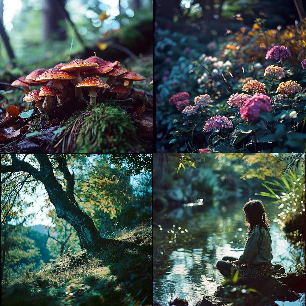 Fujichrome Provia 100F style, Midjourney V6, render 1 of 4