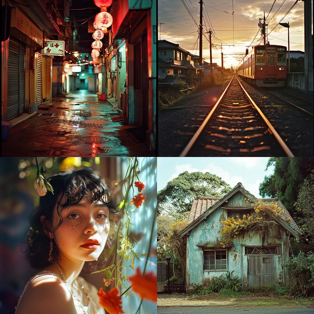 Fujicolor C200 style, Midjourney V6, render 1 of 4