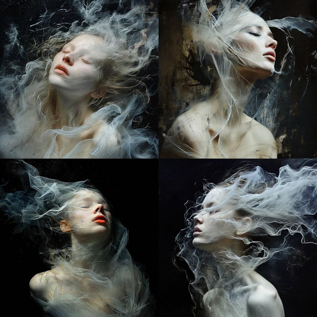 Gabriele Viertel style, Midjourney V6, render 1 of 4