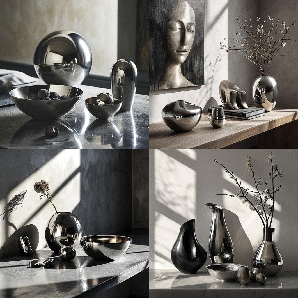 Georg Jensen style, Midjourney V6, render 1 of 4