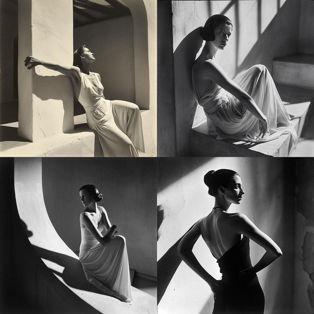 George Hoyningen-Huene style, Midjourney V6, render 1 of 4