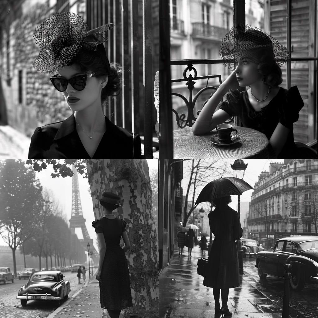 Georges Dambier style, Midjourney V6, render 1 of 4