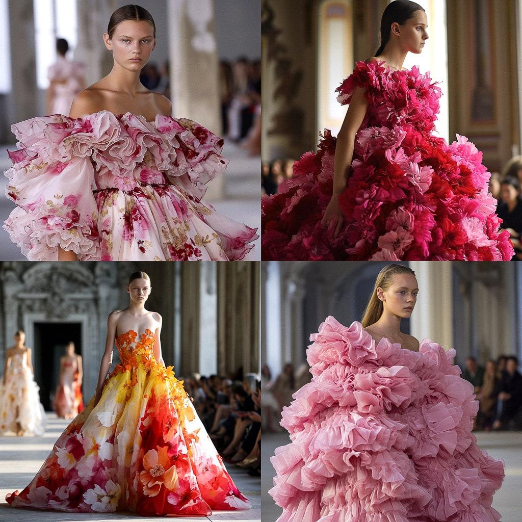 Giambattista Valli style, Midjourney V6, render 1 of 4