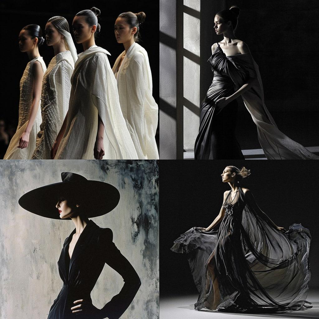 Giorgio Armani style, Midjourney V6, render 1 of 4