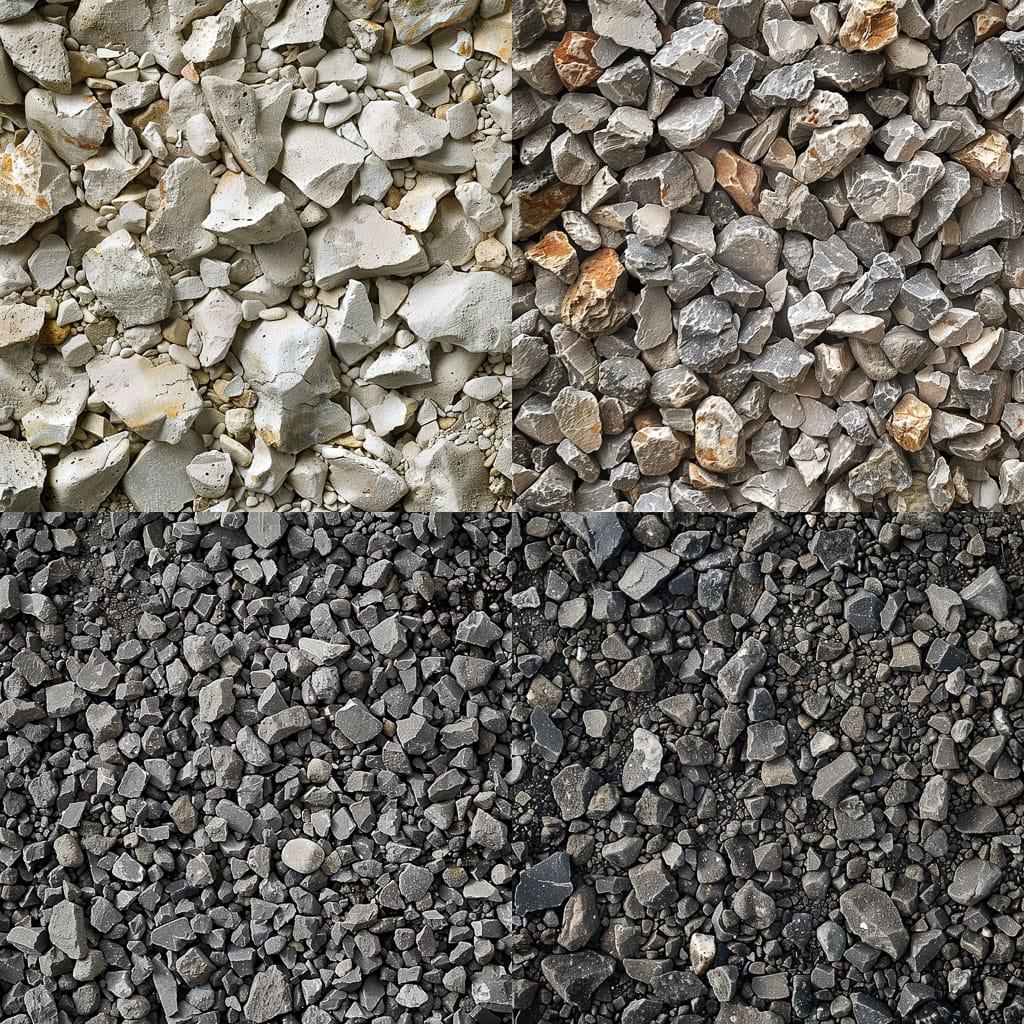 Granular texture style, Midjourney V6, render 1 of 4