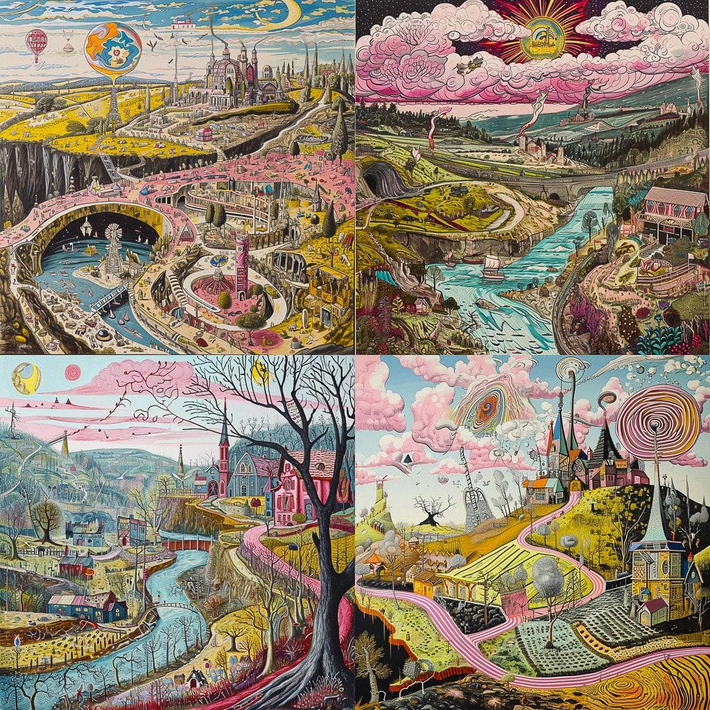 Grayson Perry style, Midjourney V6, render 1 of 4