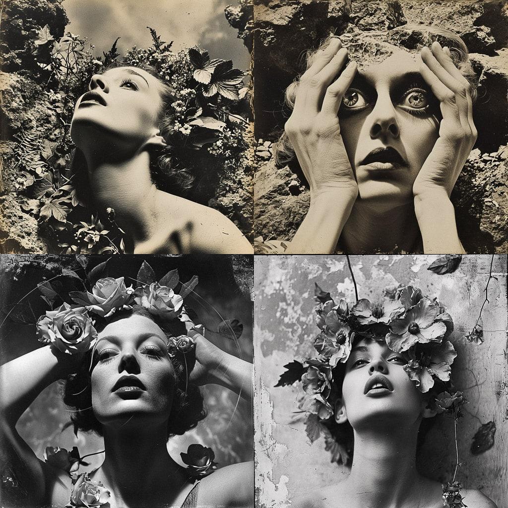 Grete Stern style, Midjourney V6, render 1 of 4