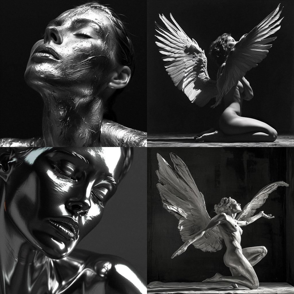 Guido Argentini style, Midjourney V6, render 1 of 4