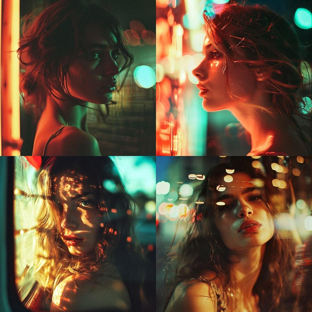 Guy Aroch style, Midjourney V6, render 1 of 4