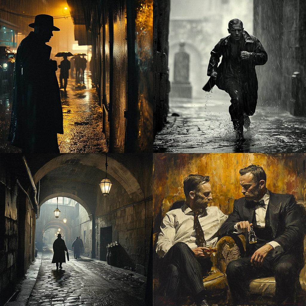 Guy Ritchie style, Midjourney V6, render 1 of 4