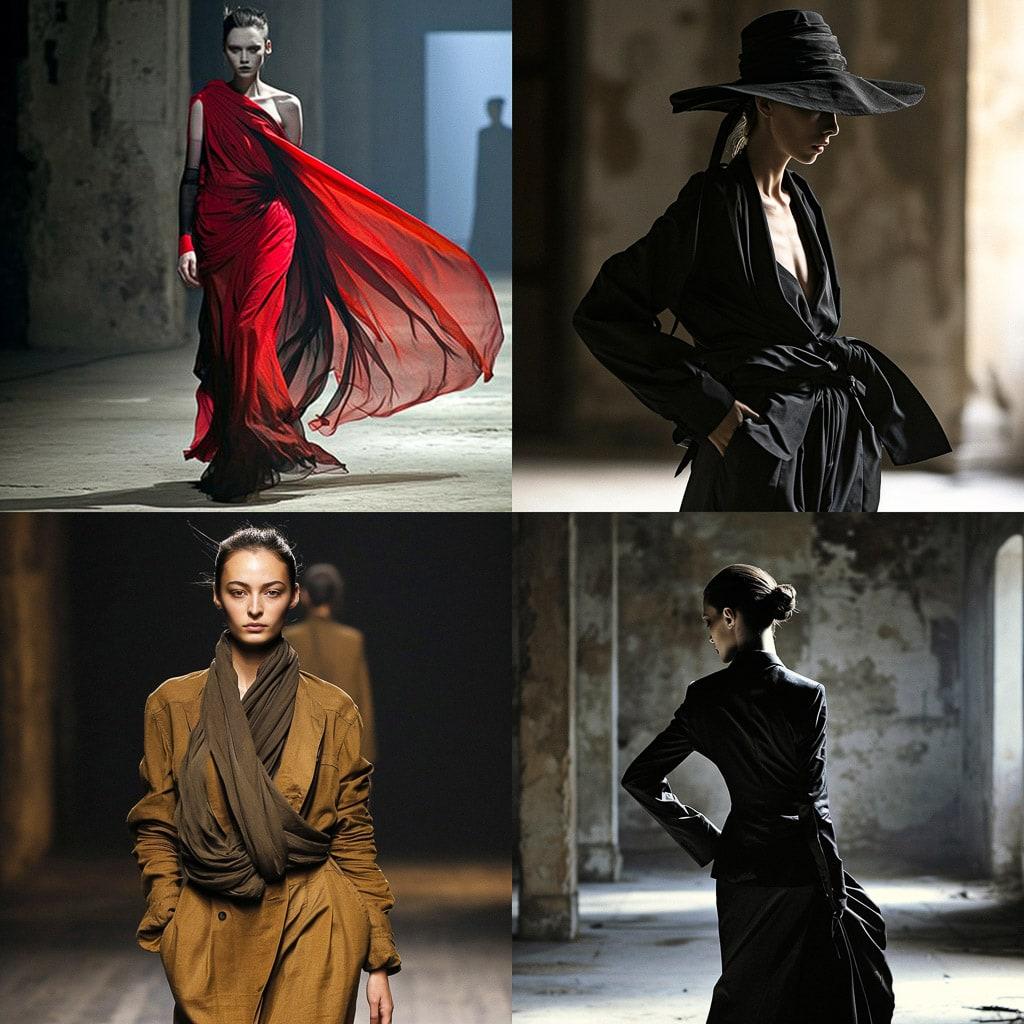 Haider Ackermann style, Midjourney V6, render 1 of 4