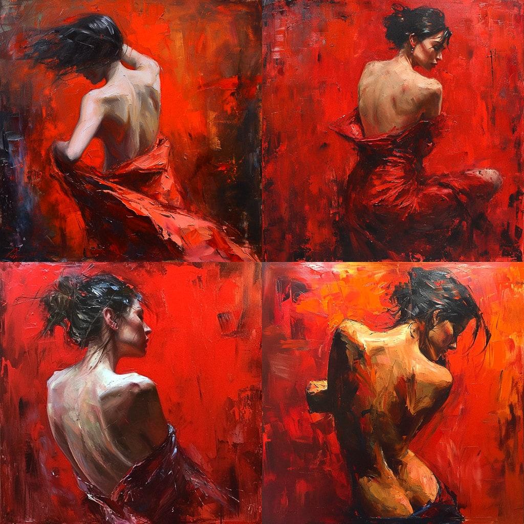 Henry Asencio style, Midjourney V6, render 1 of 4