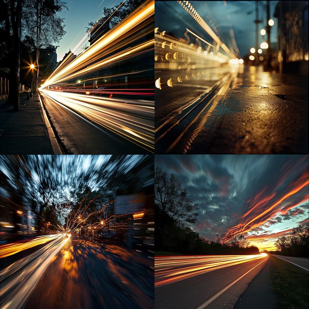 High shutter speed style, Midjourney V6, render 1 of 4