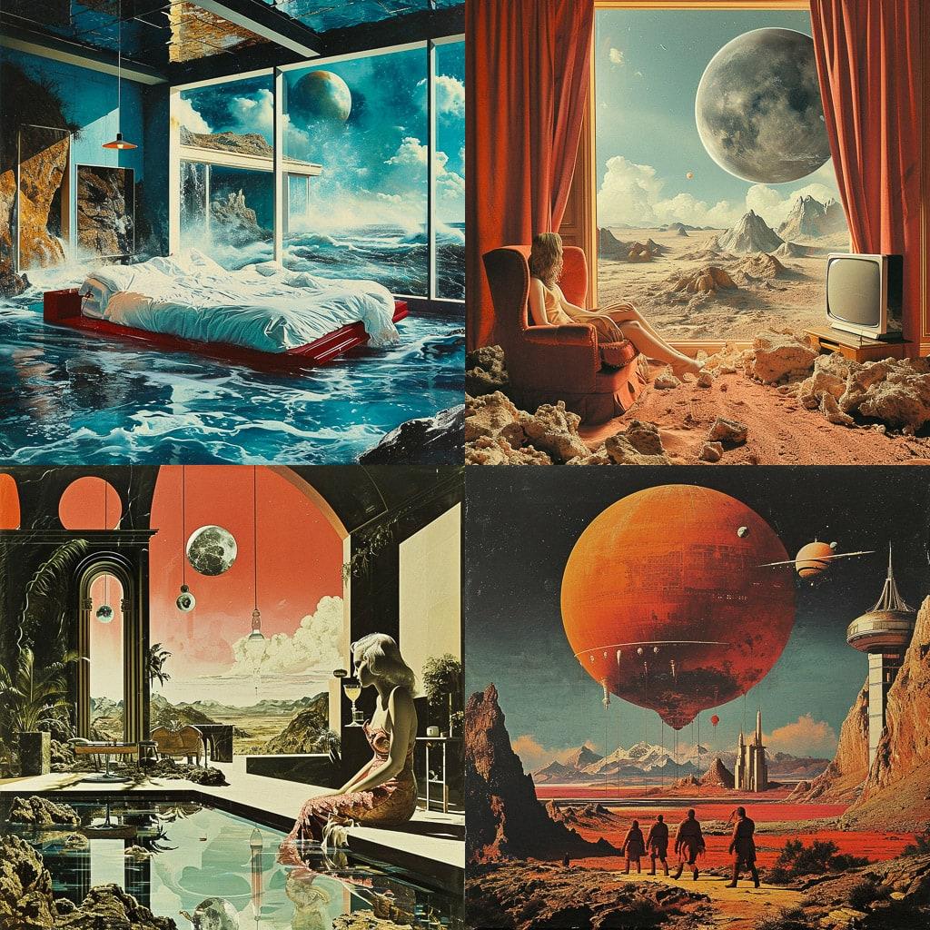 Hipgnosis style, Midjourney V6, render 1 of 4