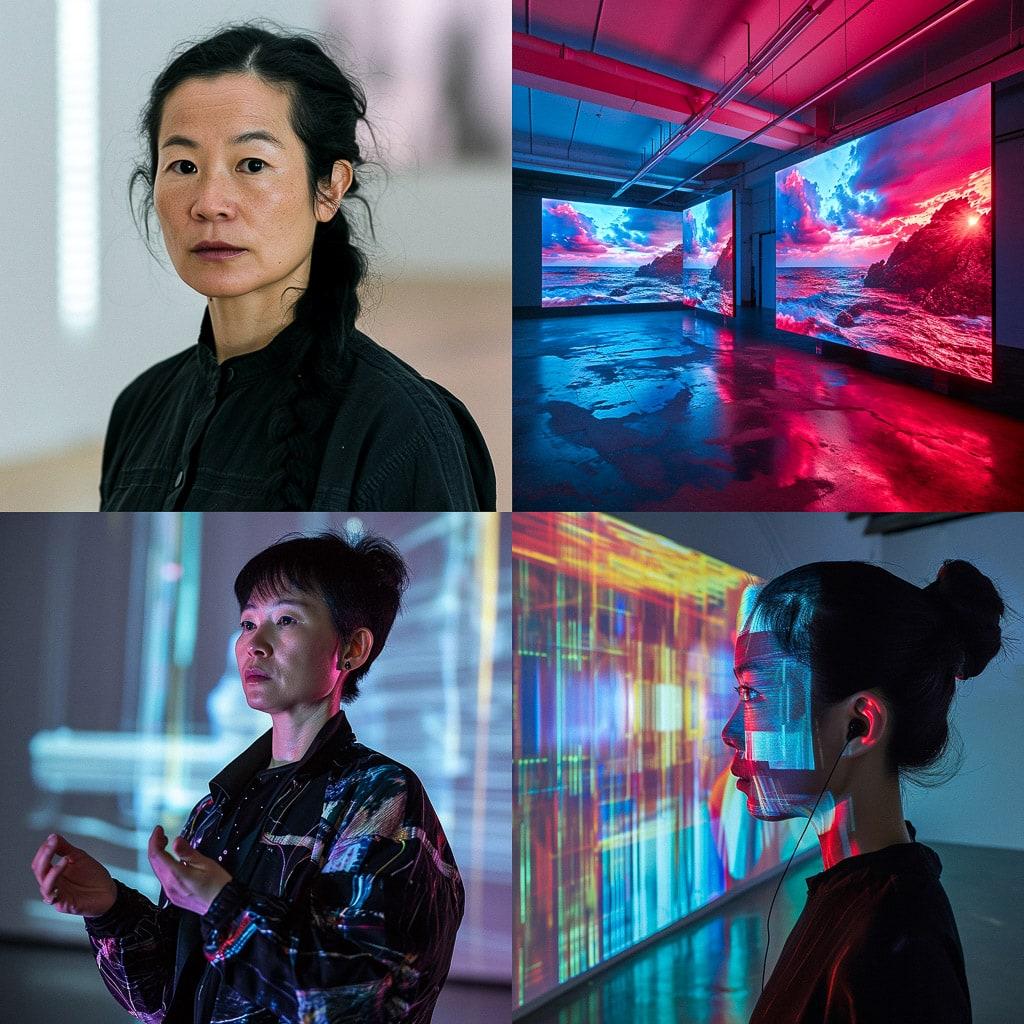 Hito Steyerl style, Midjourney V6, render 1 of 4