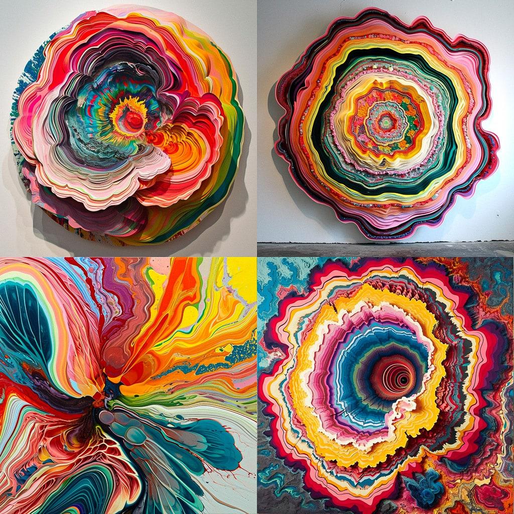 Holton Rower style, Midjourney V6, render 1 of 4