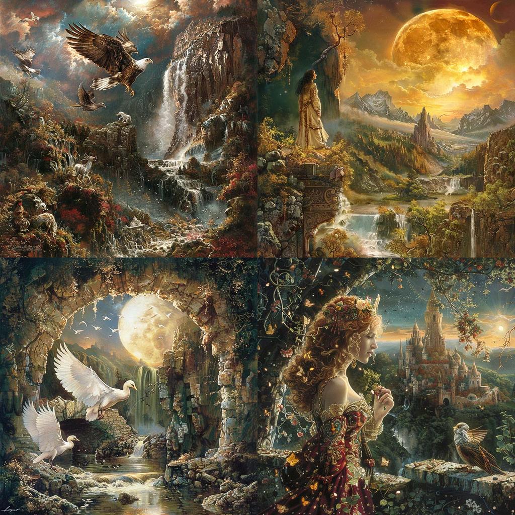 Howard David Johnson style, Midjourney V6, render 1 of 4