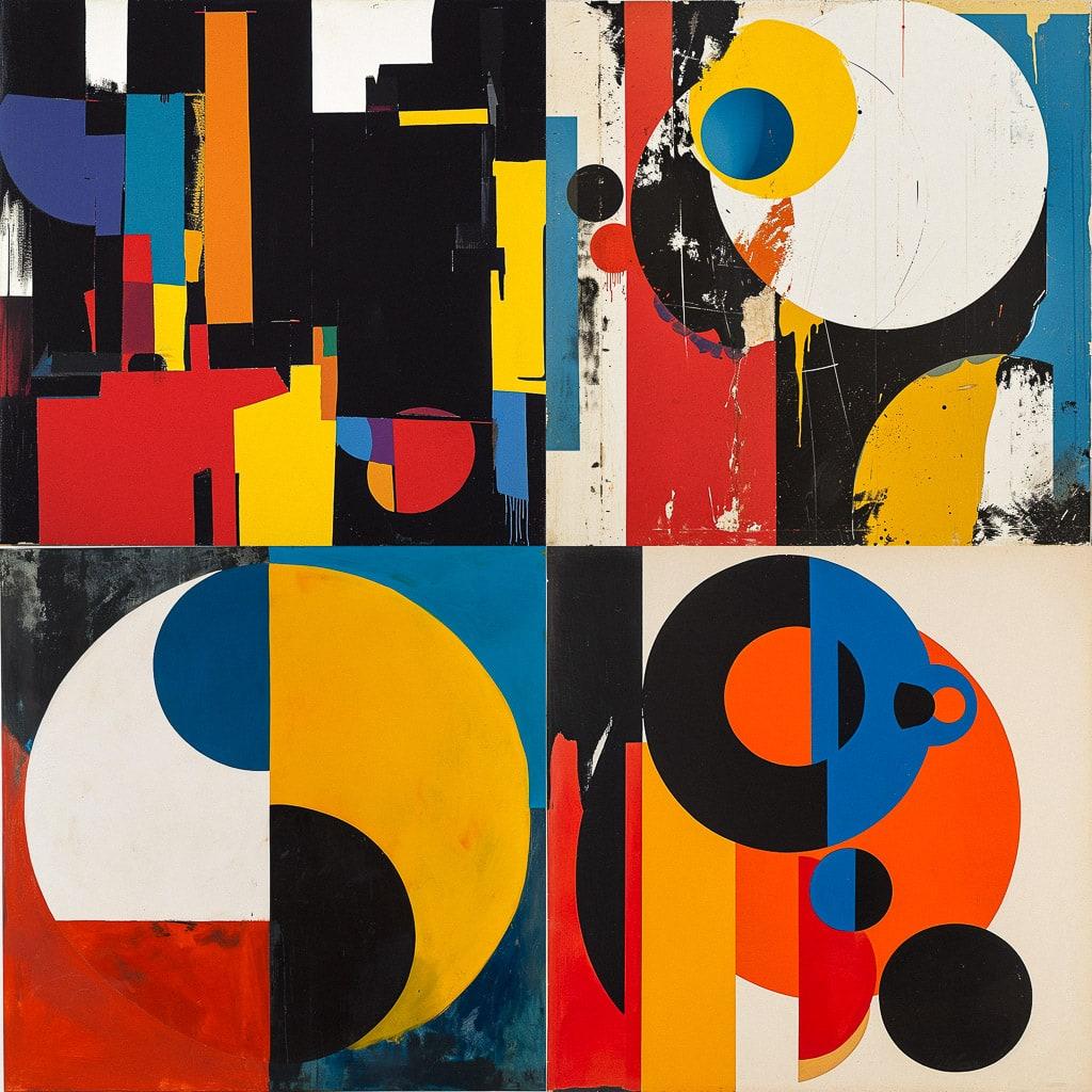 Ivan Chermayeff style, Midjourney V6, render 1 of 4