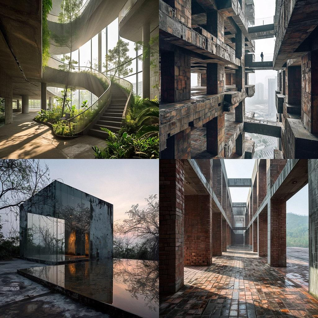 Iwan Baan style, Midjourney V6, render 1 of 4