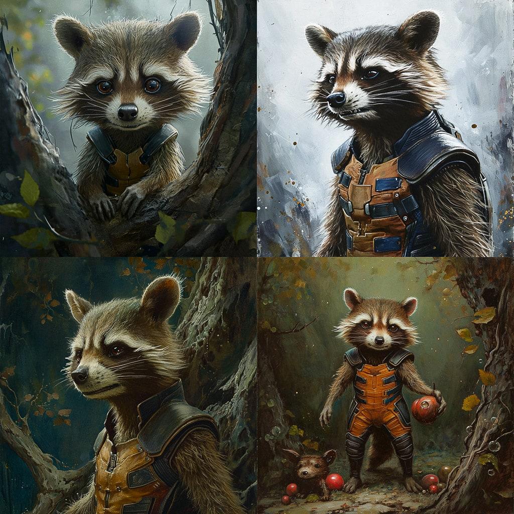 James Gunn style, Midjourney V6, render 1 of 4