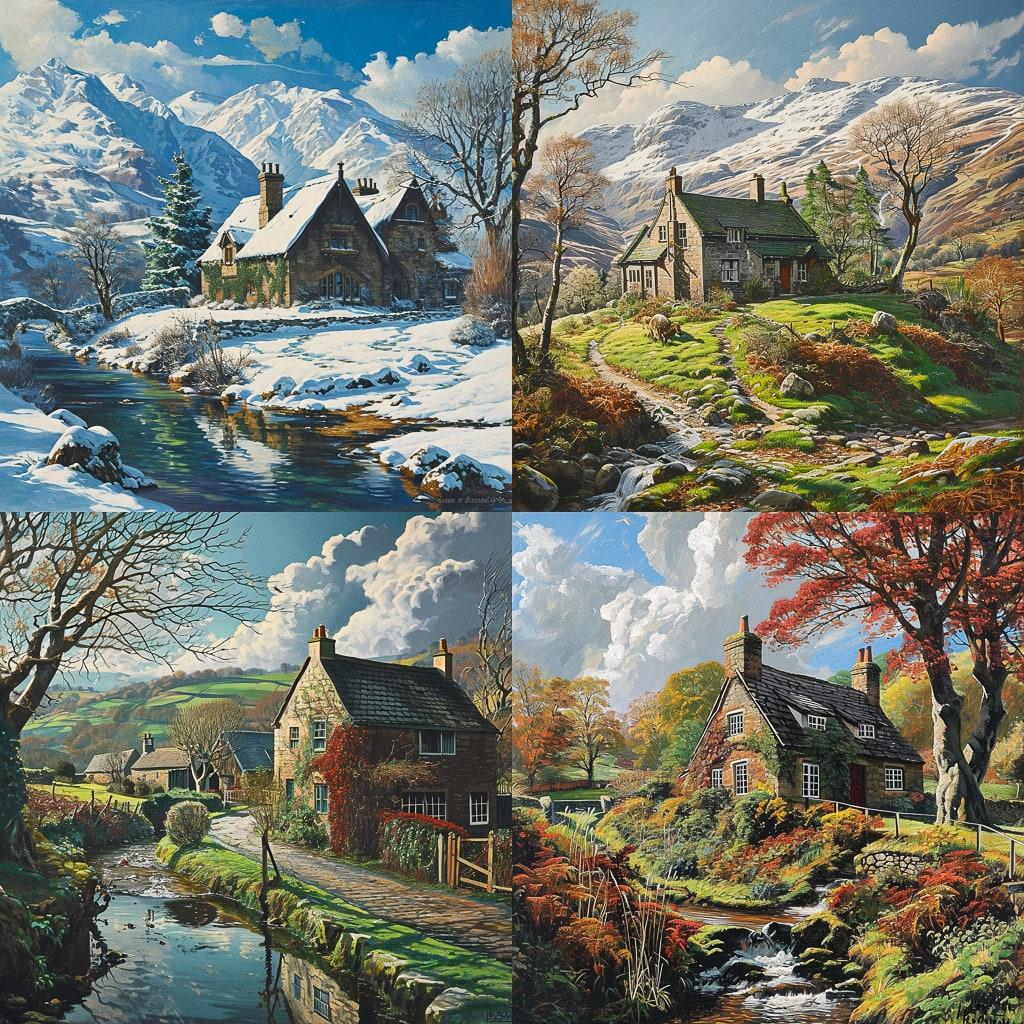 James McIntosh Patrick style, Midjourney V6, render 1 of 4