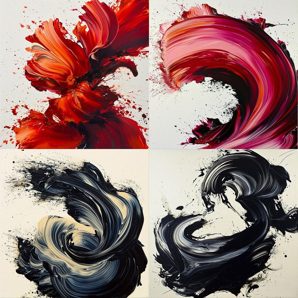 James Nares style, Midjourney V6, render 1 of 4