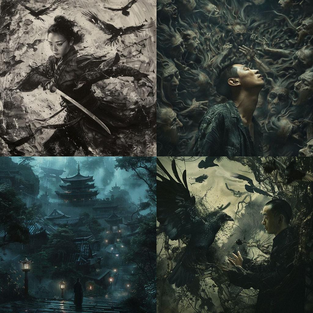 James Wan style, Midjourney V6, render 1 of 4