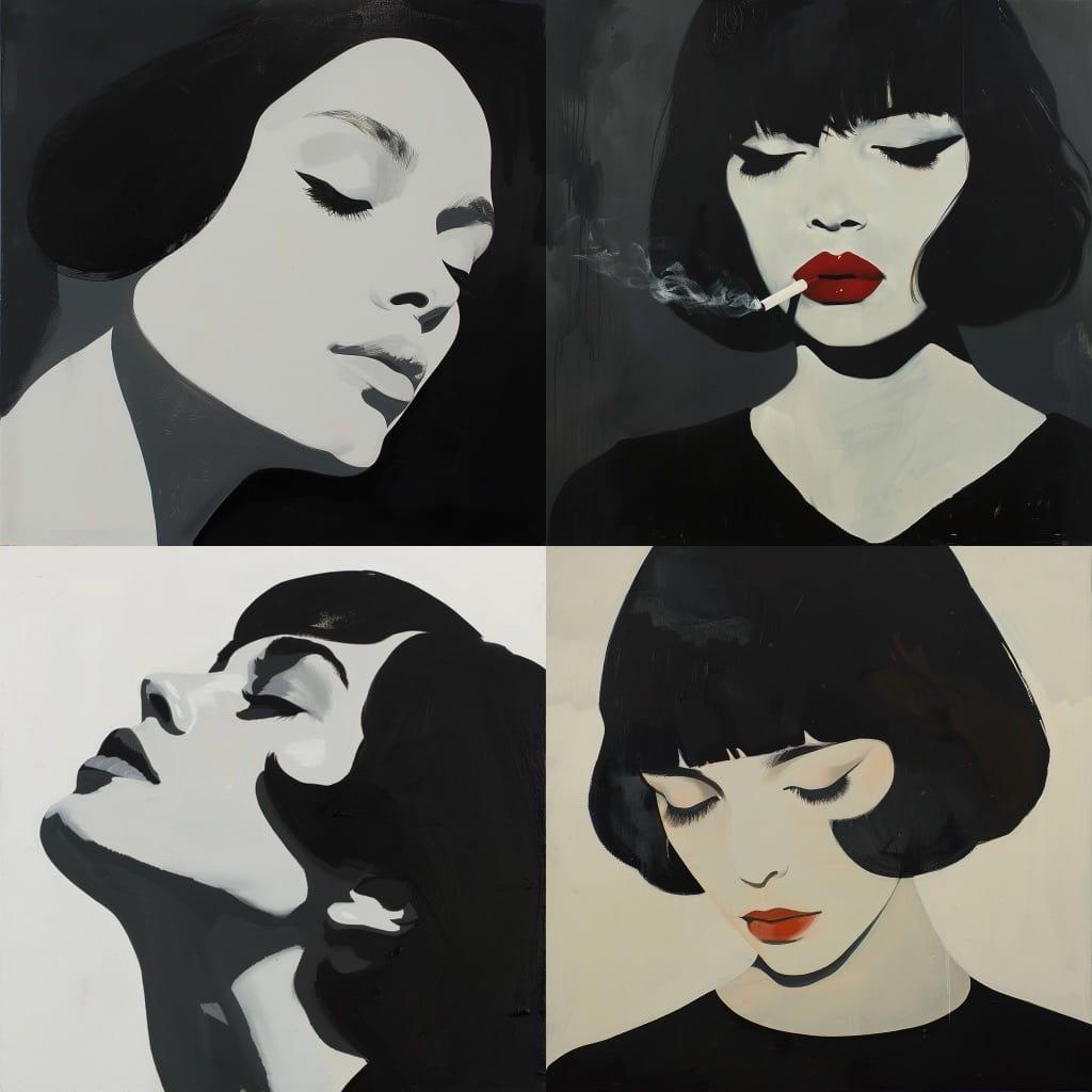 Jarek Puczel style, Midjourney V6, render 1 of 4