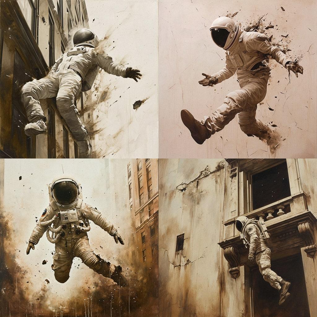 Jeremy Geddes style, Midjourney V6, render 1 of 4