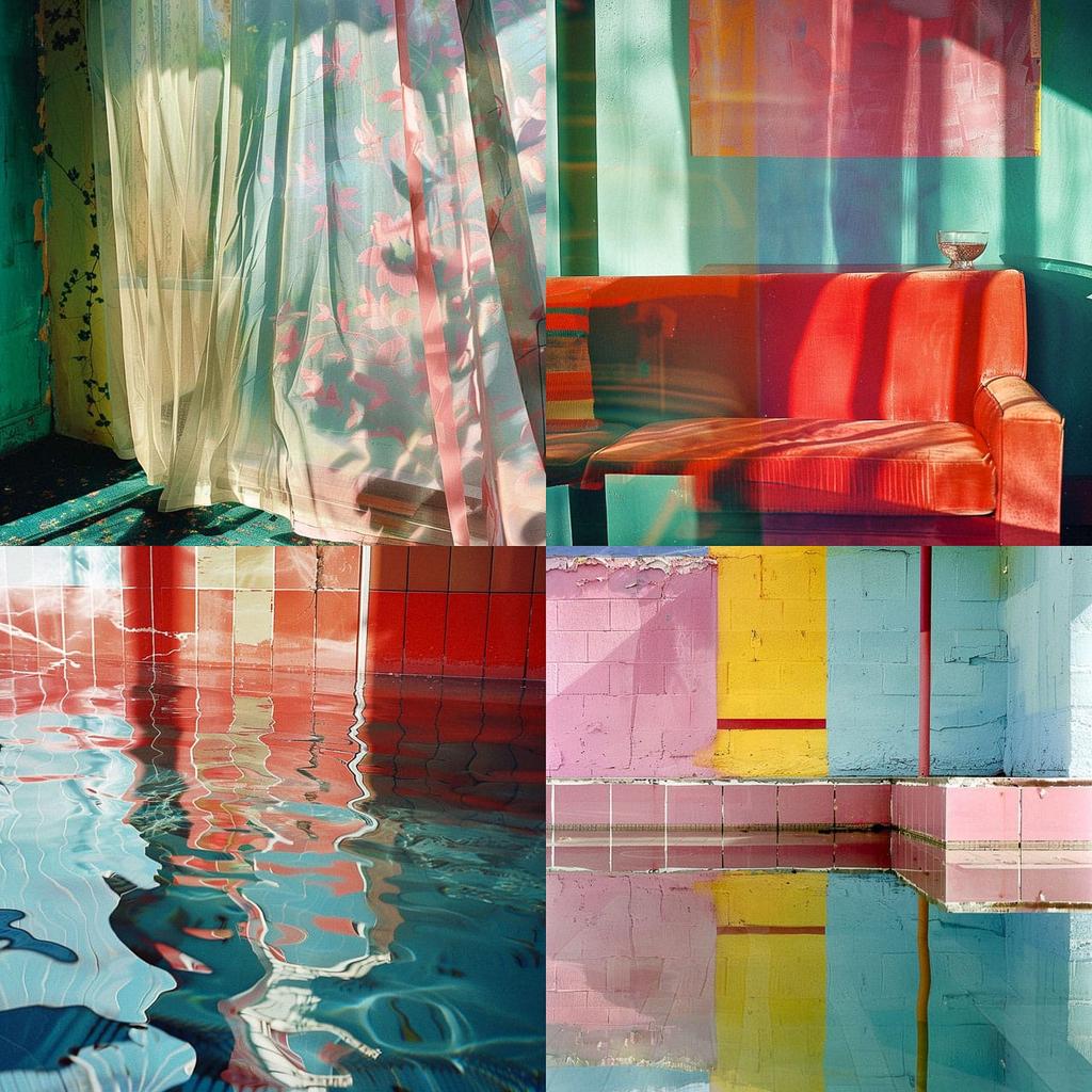 Jessica Backhaus style, Midjourney V6, render 1 of 4