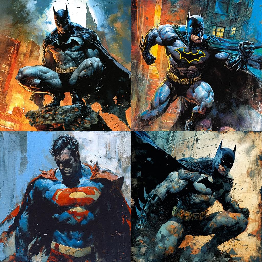 Jim Lee style, Midjourney V6, render 1 of 4