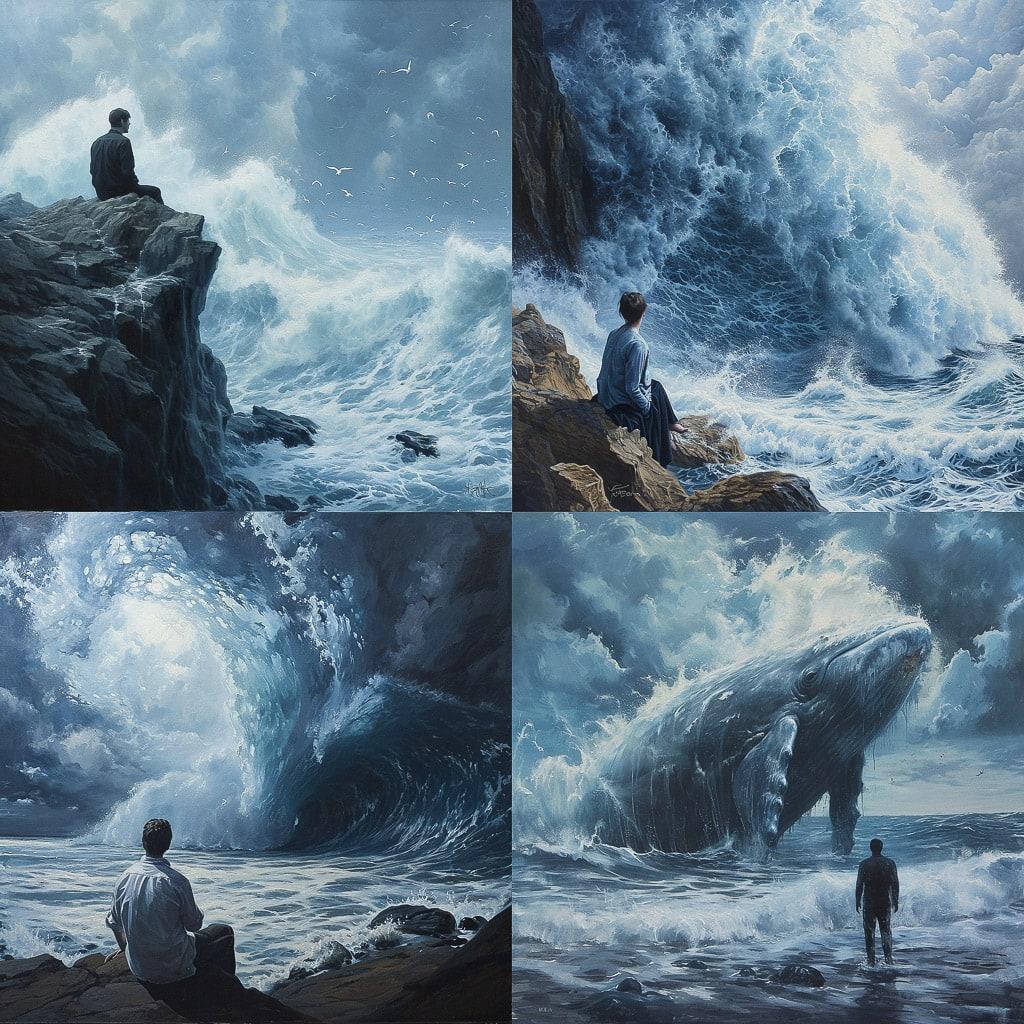 Joel Rea style, Midjourney V6, render 1 of 4