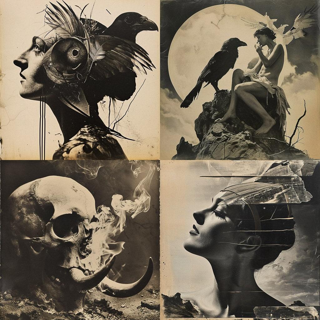John Heartfield style, Midjourney V6, render 1 of 4