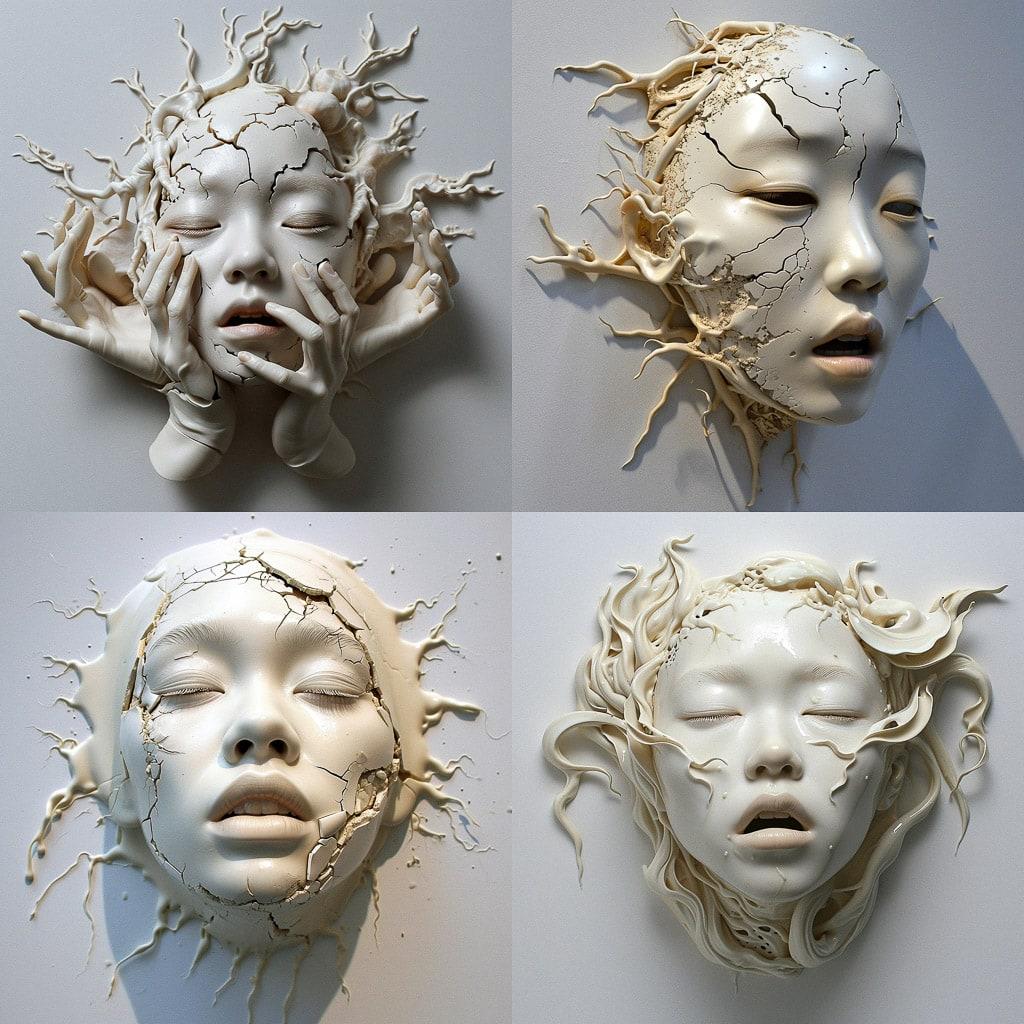 Johnson Tsang style, Midjourney V6, render 1 of 4