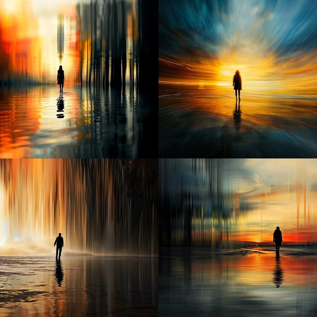 Josh Adamski style, Midjourney V6, render 1 of 4