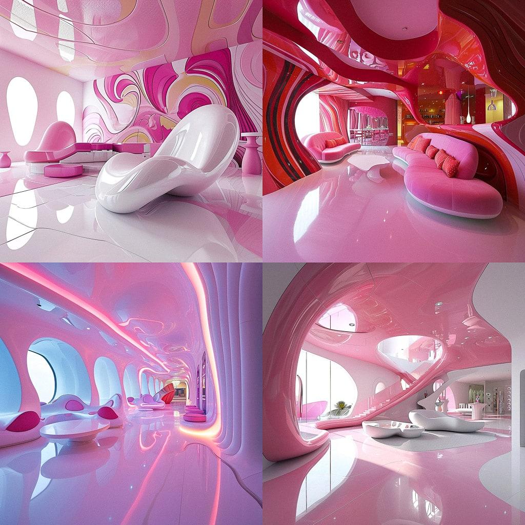 Karim Rashid style, Midjourney V6, render 1 of 4