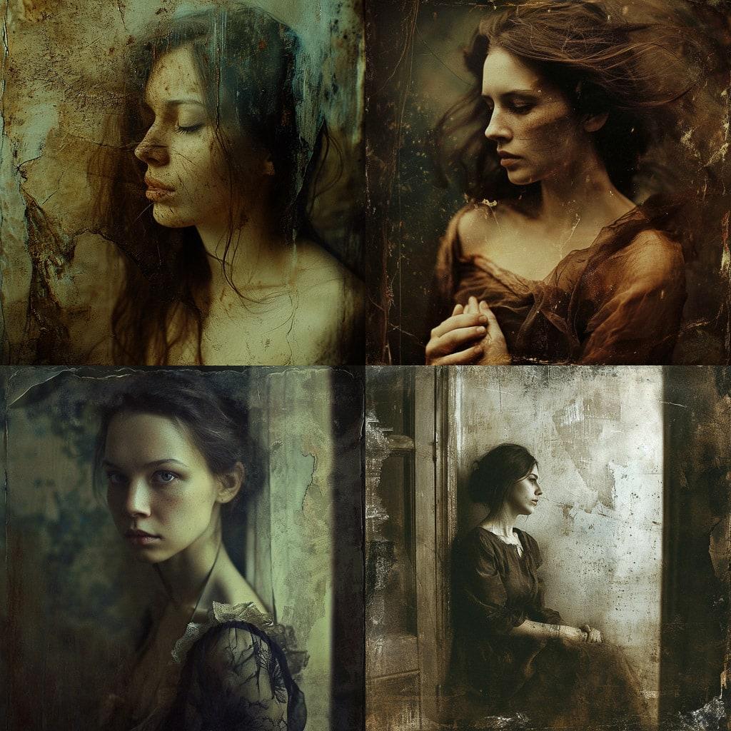 Katia Chausheva style, Midjourney V6, render 1 of 4