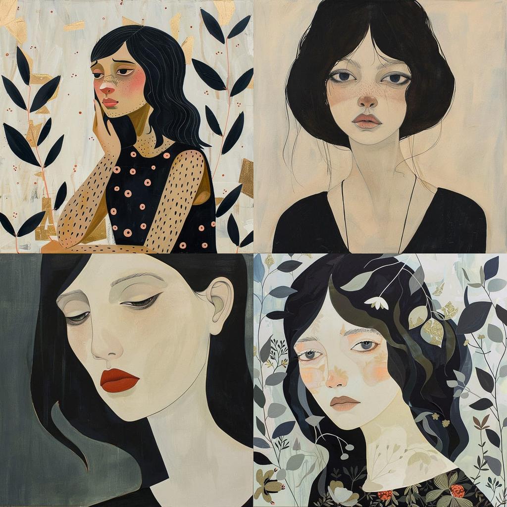 Kelly Beeman style, Midjourney V6, render 1 of 4