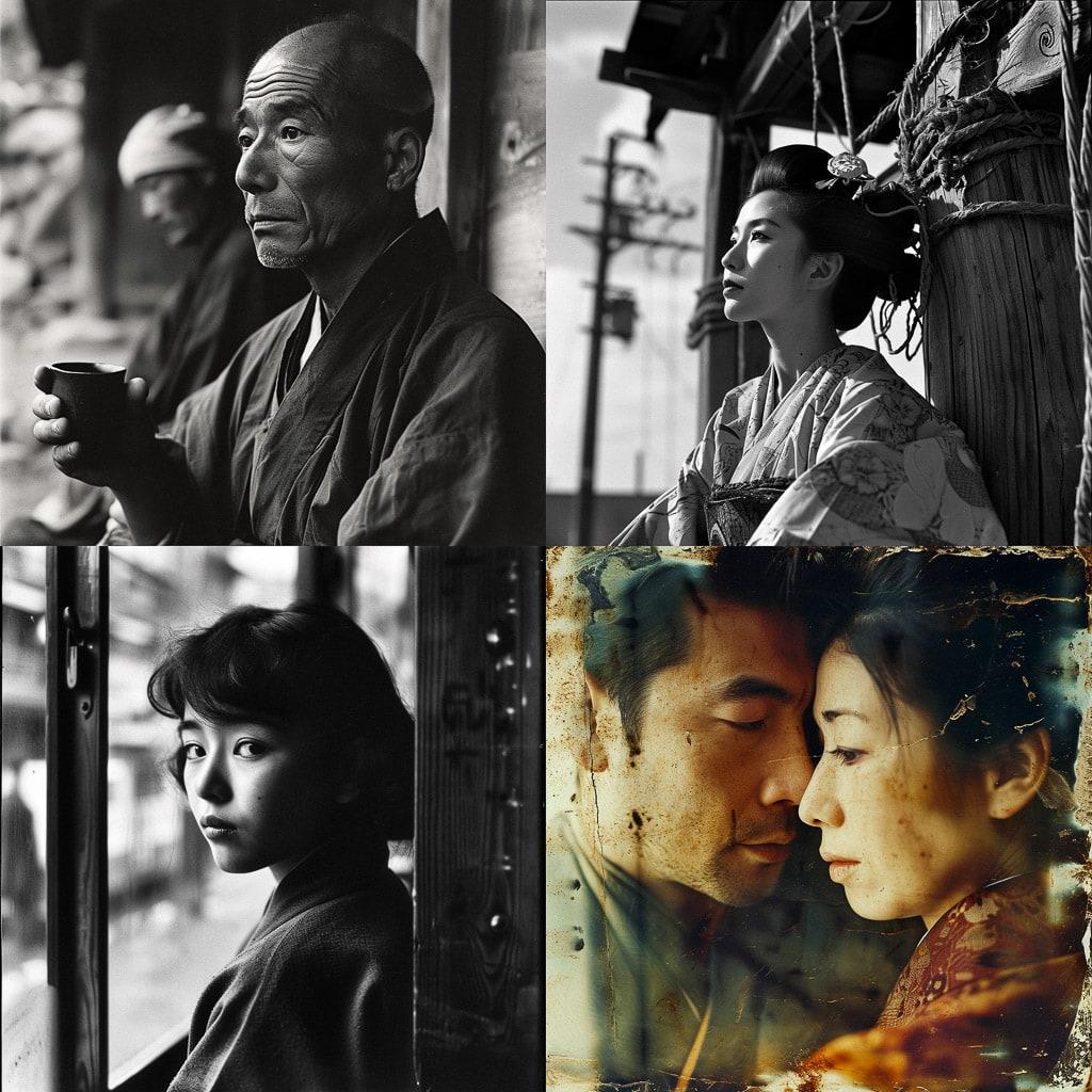Ken Domon style, Midjourney V6, render 1 of 4