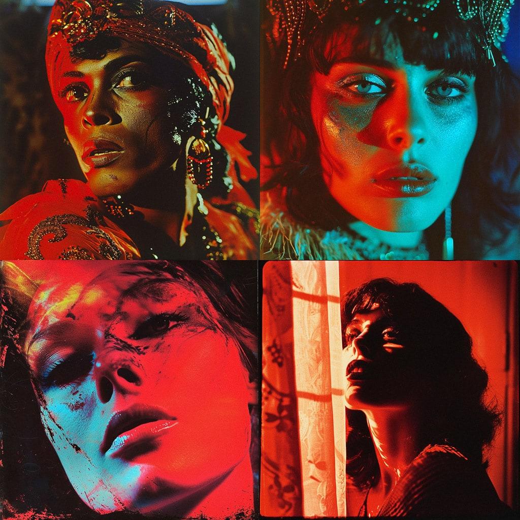 Kenneth Anger style, Midjourney V6, render 1 of 4