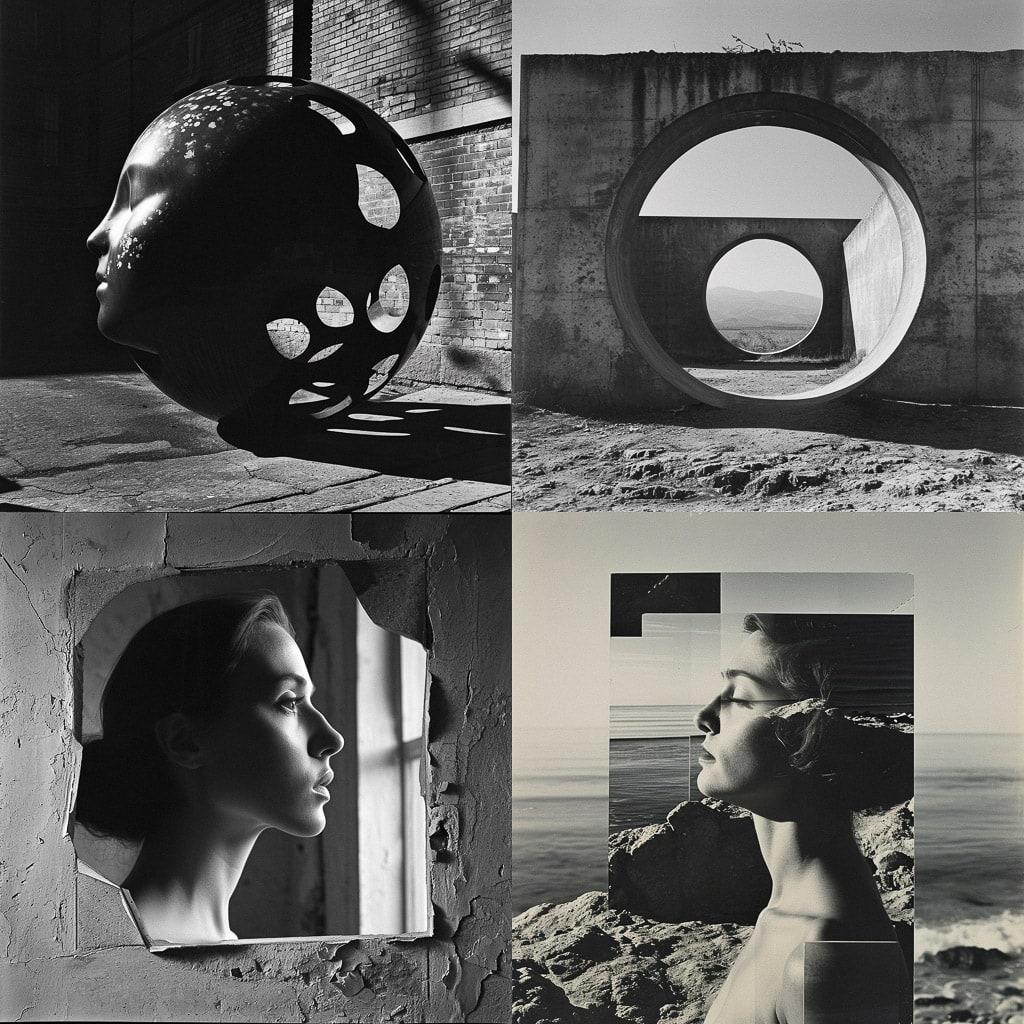Kenneth Josephson style, Midjourney V6, render 1 of 4