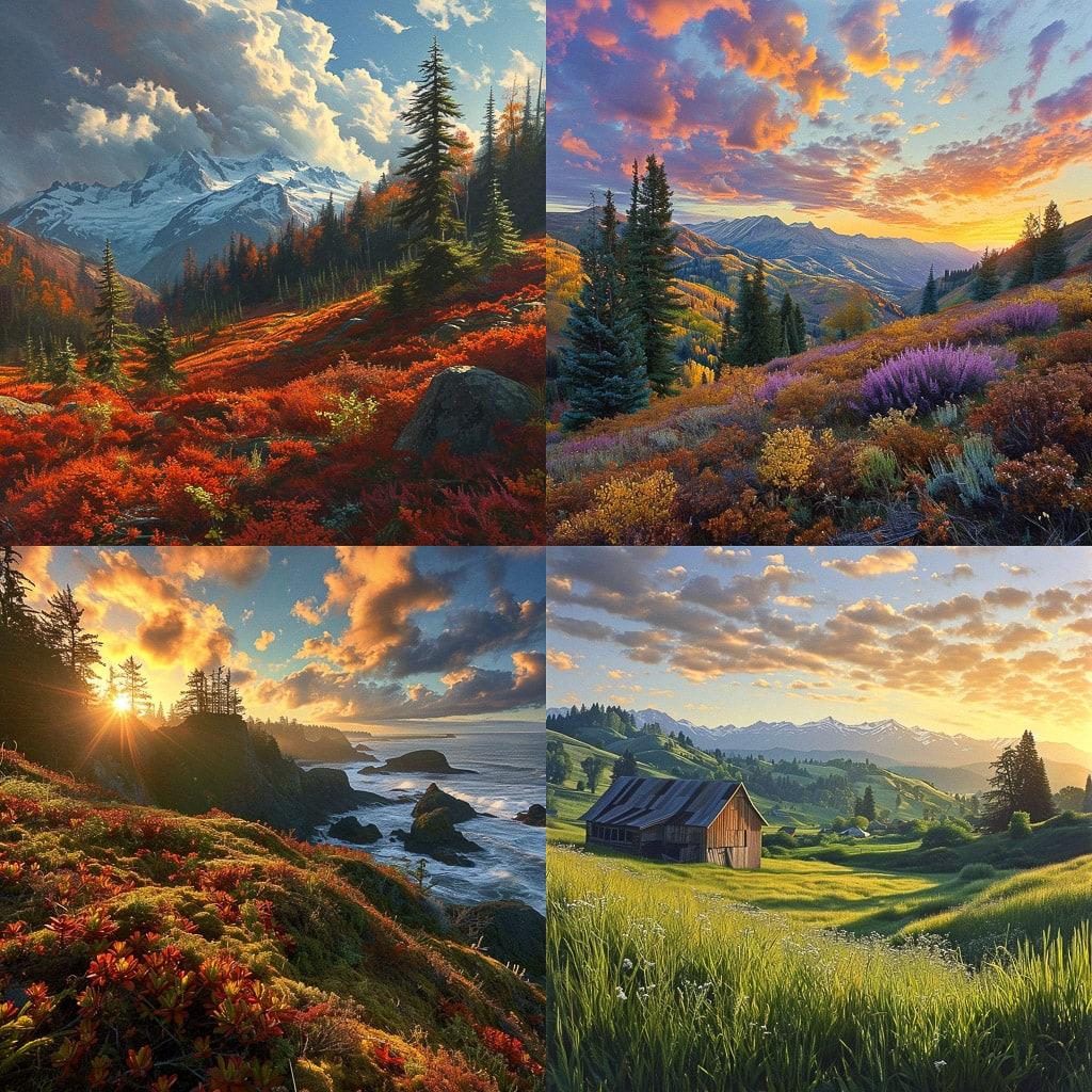 Kevin McNeal style, Midjourney V6, render 1 of 4