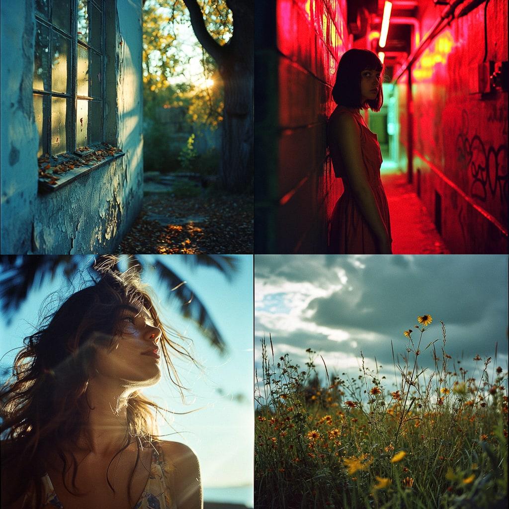 Kodak Ektar 100 style, Midjourney V6, render 1 of 4